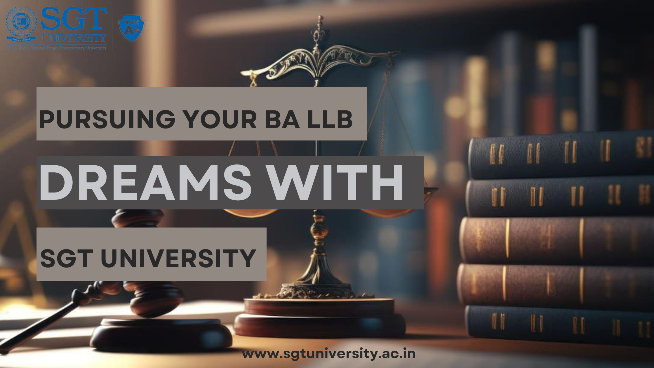 pursuing your ba llb dreams with sgt university