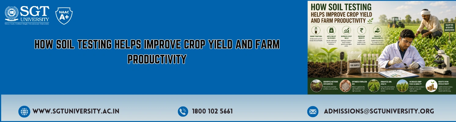 How Soil Testing Helps Improve Crop Yield and Farm Productivity