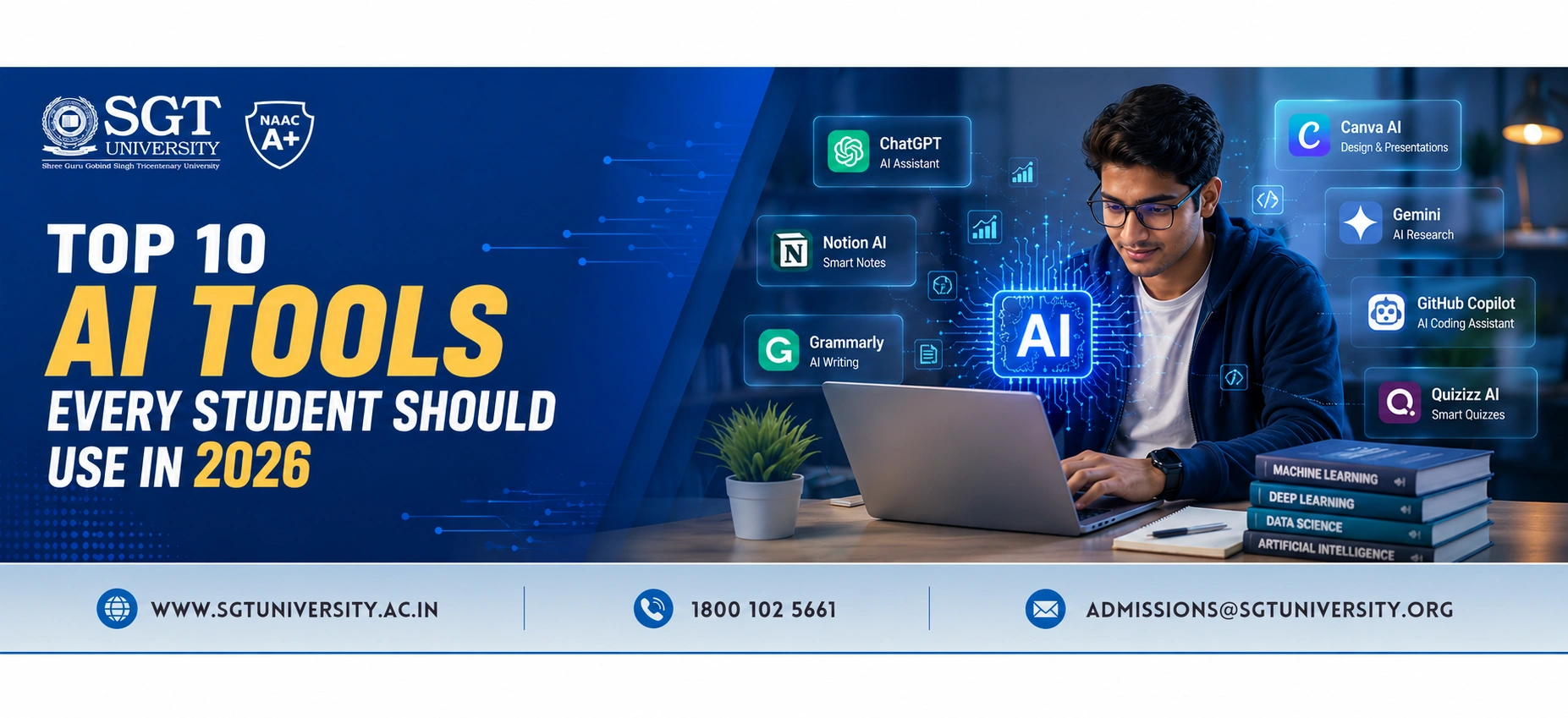  Top 10 AI tools every student should use in 2026
