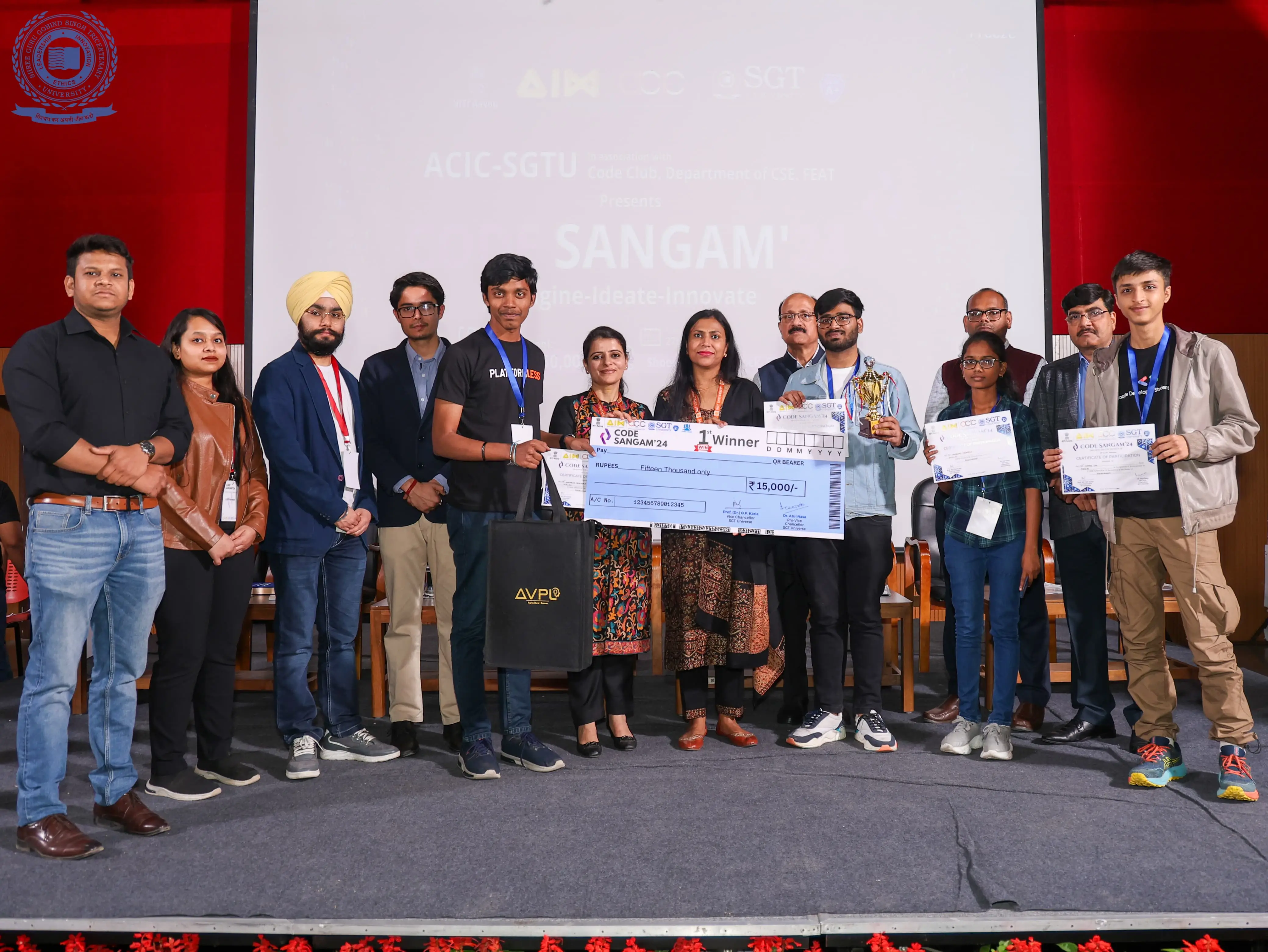 India's one of the  Biggest Hackathon 'Code Sangam'24'