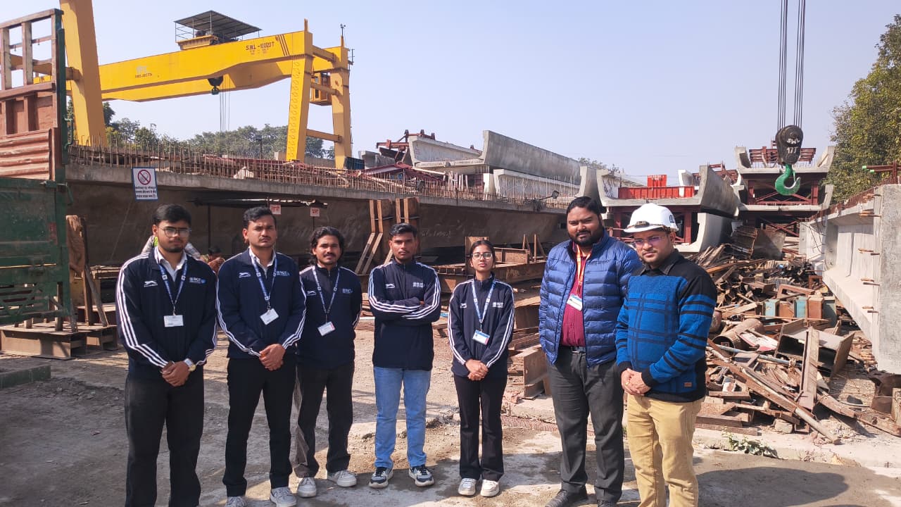 Technical Exposure Visit to Delhi Metro Casting Yard, Pushpa Bhawan, New Delhi