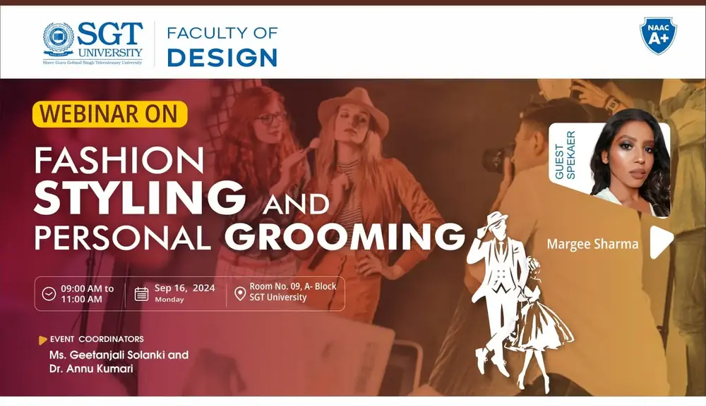 Fashion Styling and Personal Grooming Webinar by Expert Margee Sharma