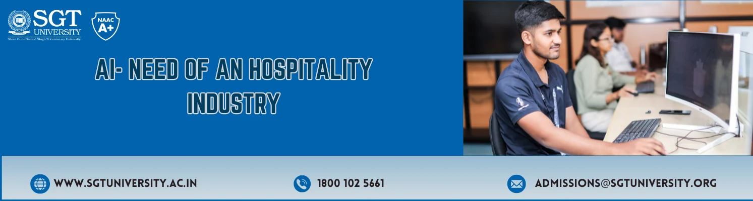 AI- Need of an hospitality industry