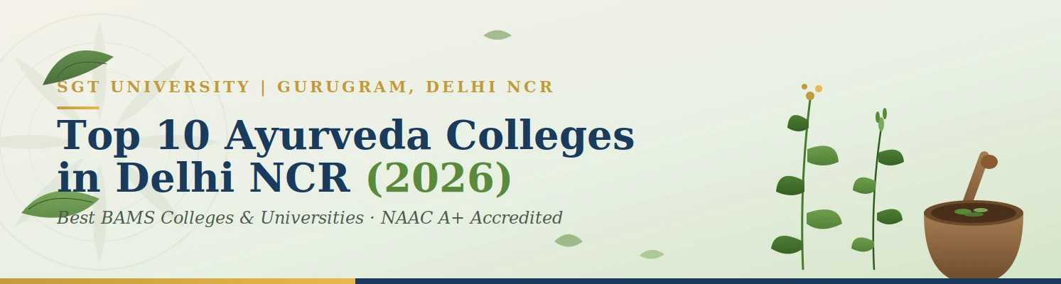 Top 10 Ayurveda Colleges in Delhi NCR