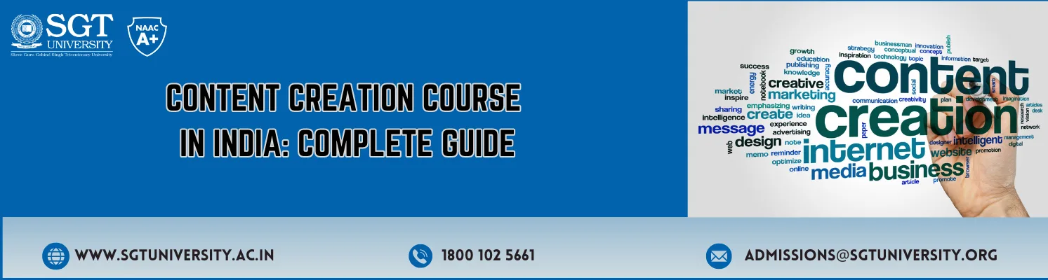 Content Creation Course in India: Complete Guide for 2026