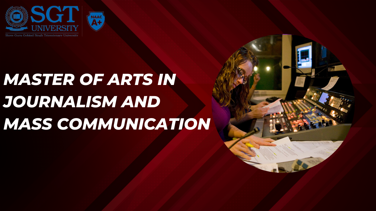 Master of Arts in Journalism and Mass Communication