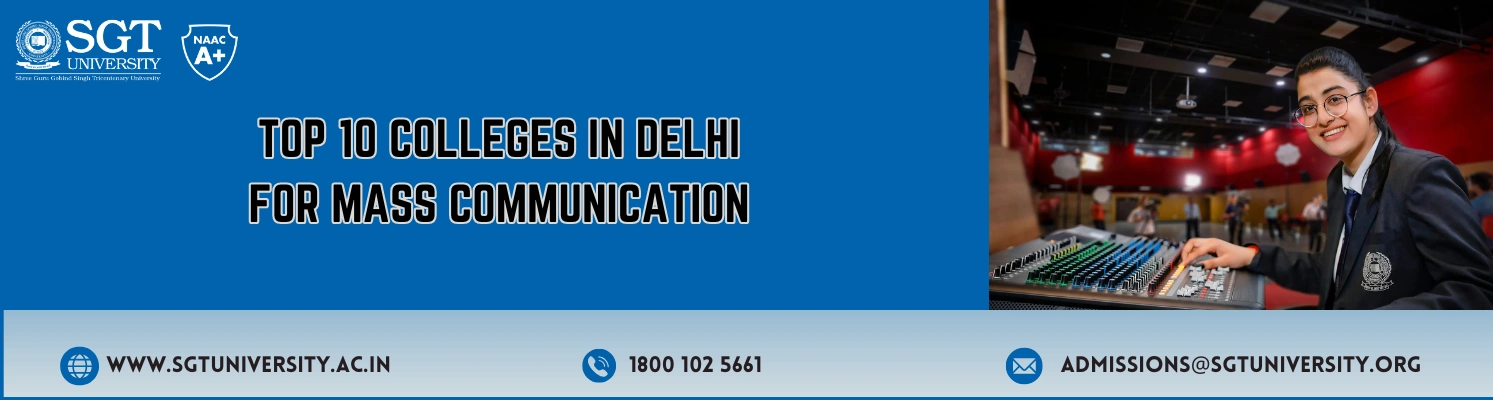 Top 10 college for Mass Communication in Delhi