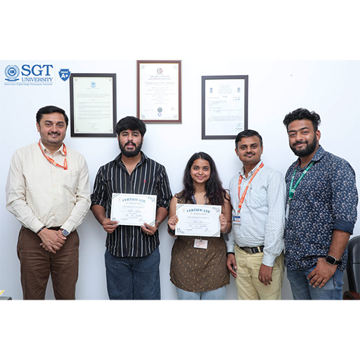 SMCF SGT University Students Win at Apeejay Institute of Management!