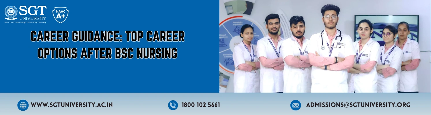 Career Guidance: Top Career Options After BSc Nursing