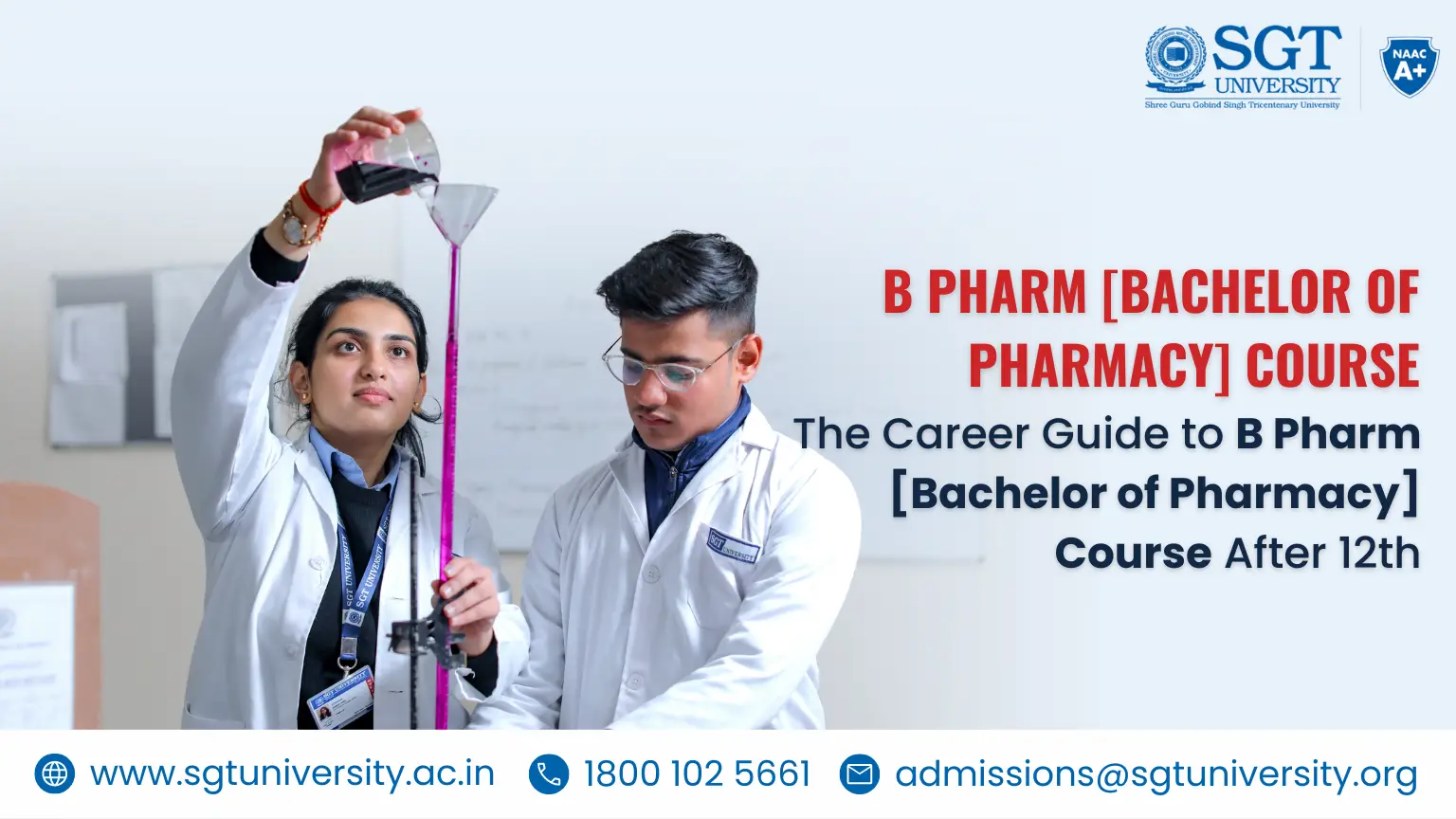 B Pharm [Bachelor of Pharmacy] Course After 12th: Comprehensive Insights for 2024