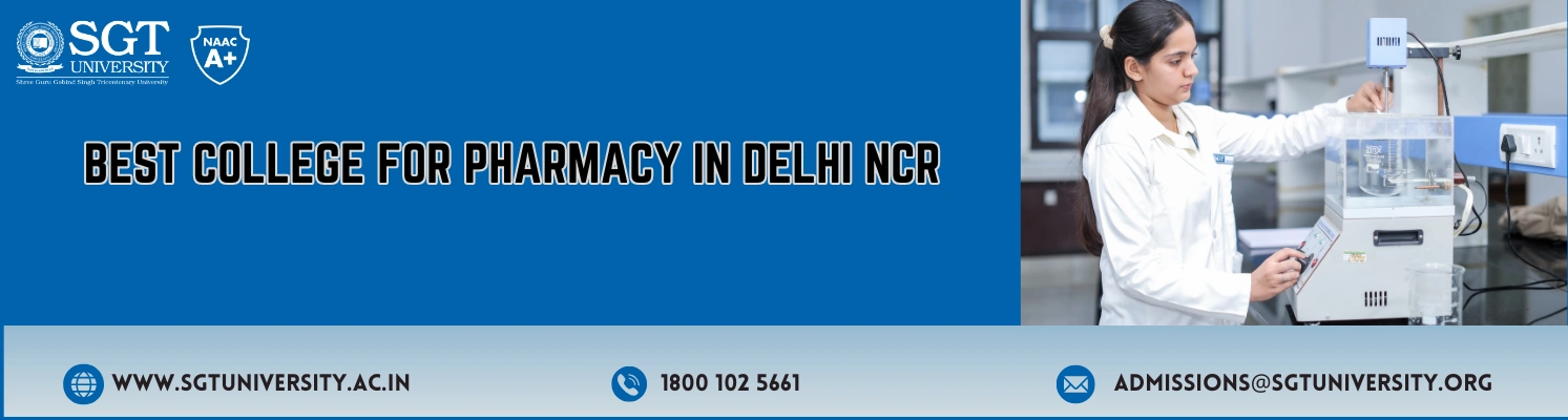 pharmacy colleges in delhi ncr for admission