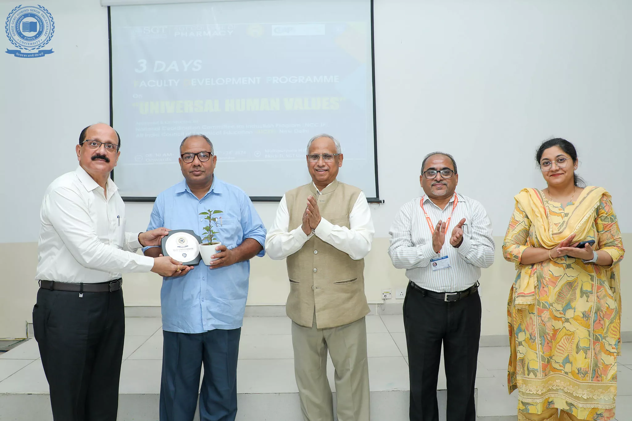 3-day Faculty Development Program on UNIVERSAL HUMAN VALUES