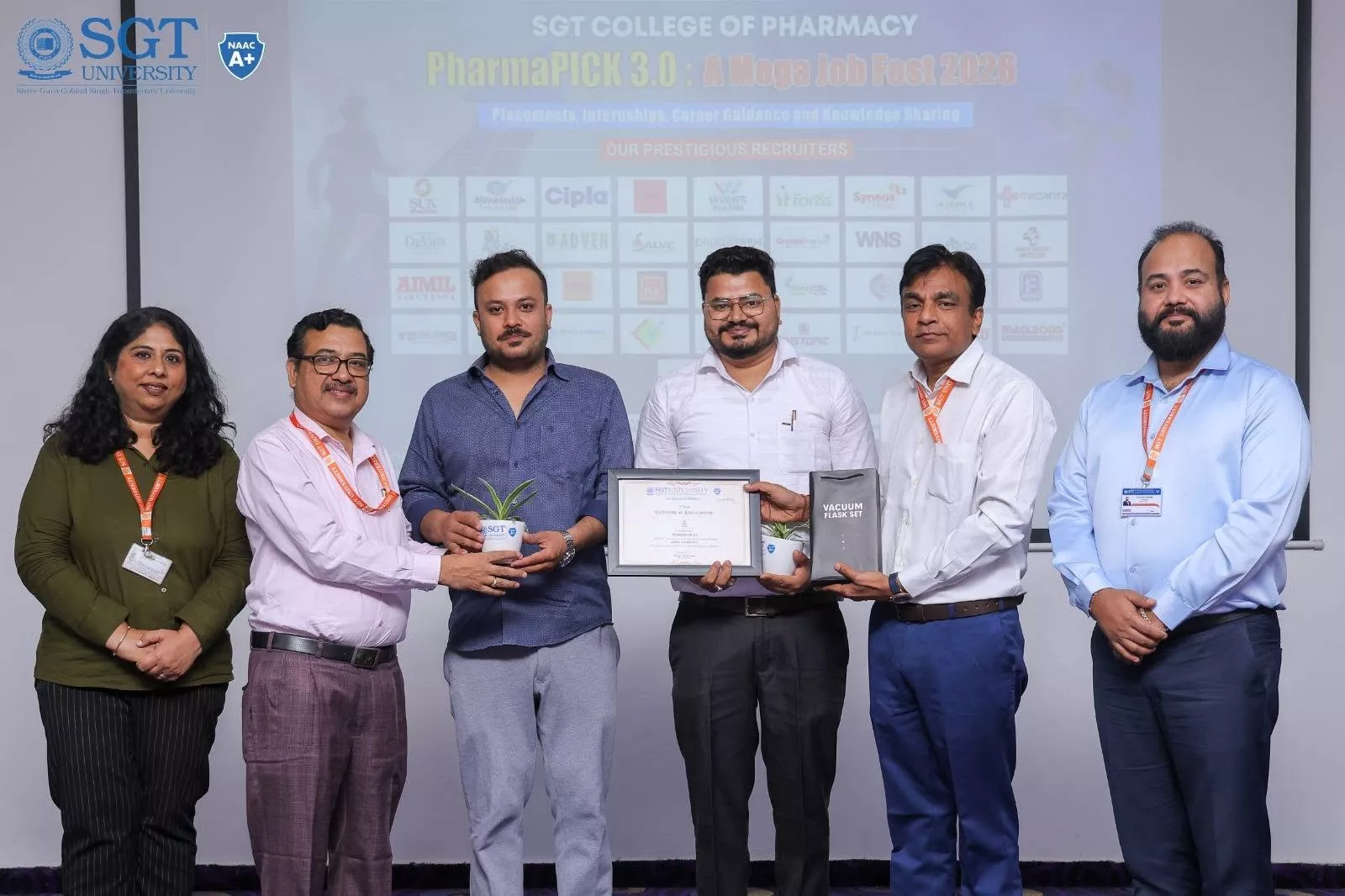 PharmaPICK 3.0: Mega Job Fest 2026 Successfully Organized by SGT
                    College of Pharmacy