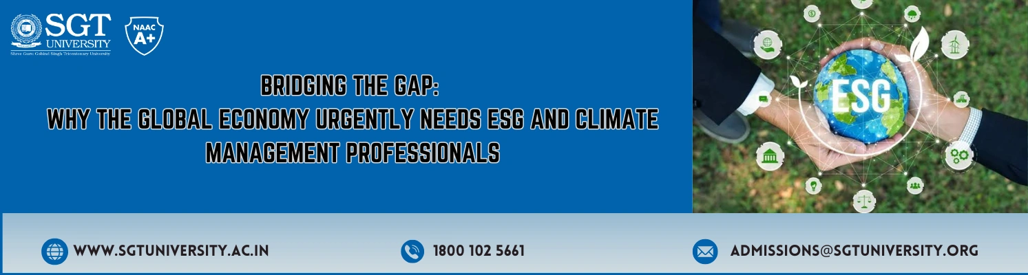 ESG and climate management professionals driving green jobs and sustainability careers