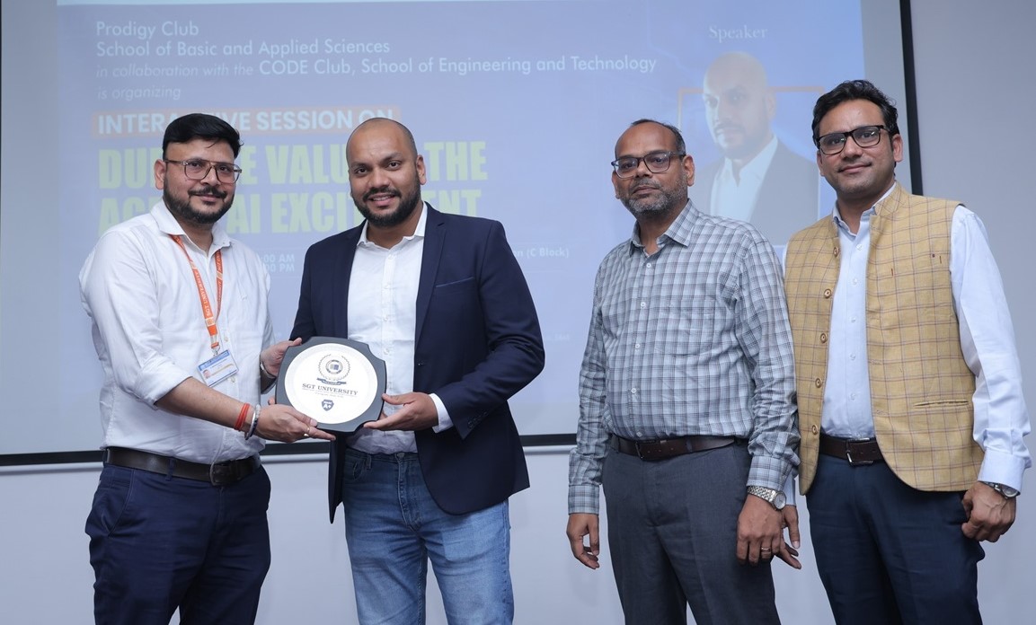 Prodigy Club & CODE Club Interactive Sessions on AI and Education | SGT University