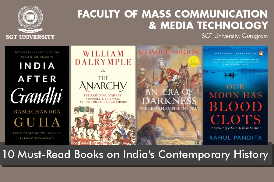 10 must read books in India's contemporary history