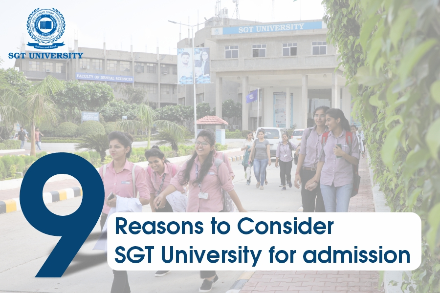 9 reasons to consider sgt university for admission