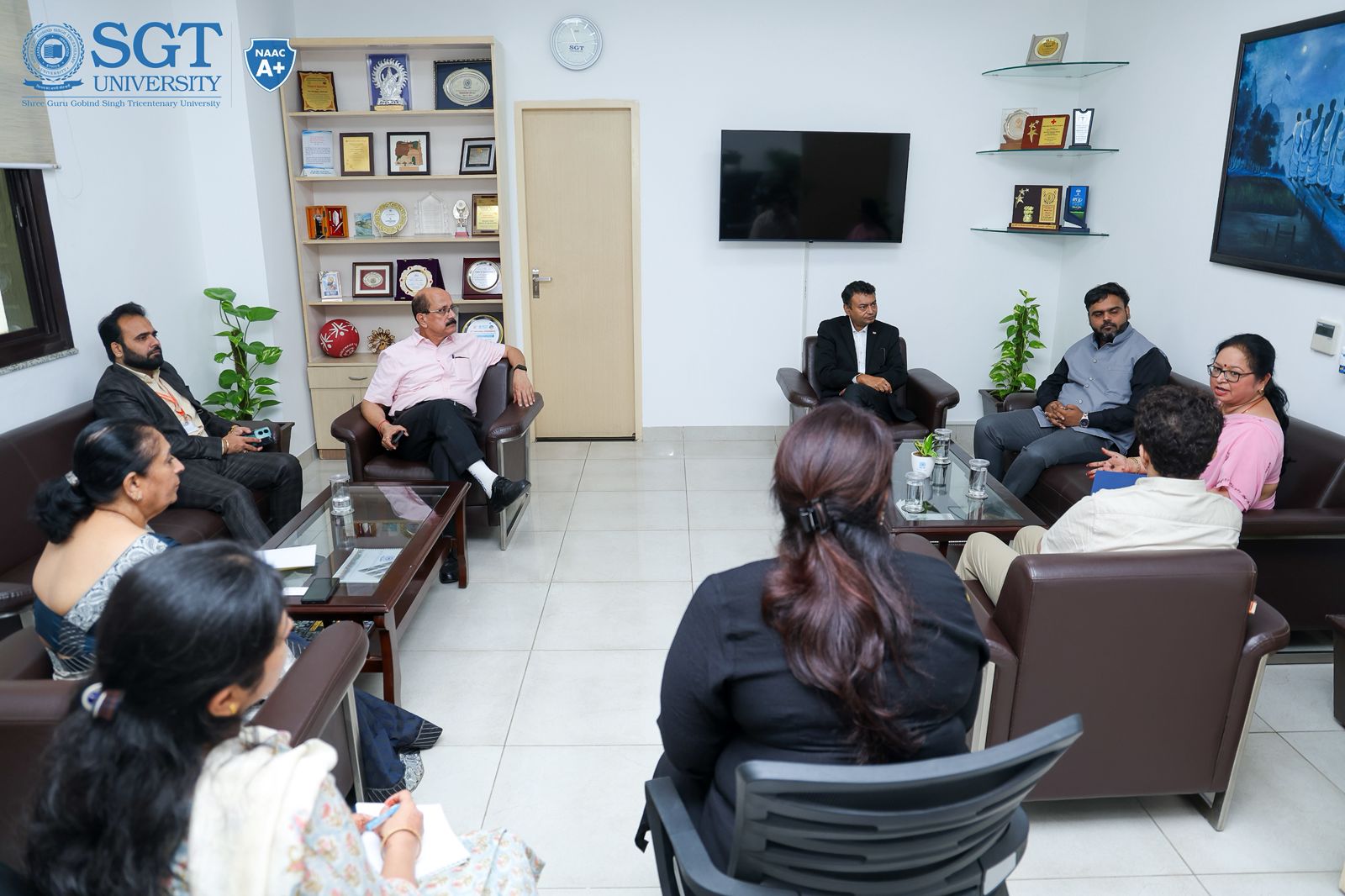 Meeting with the Pro-Vost of Denver University