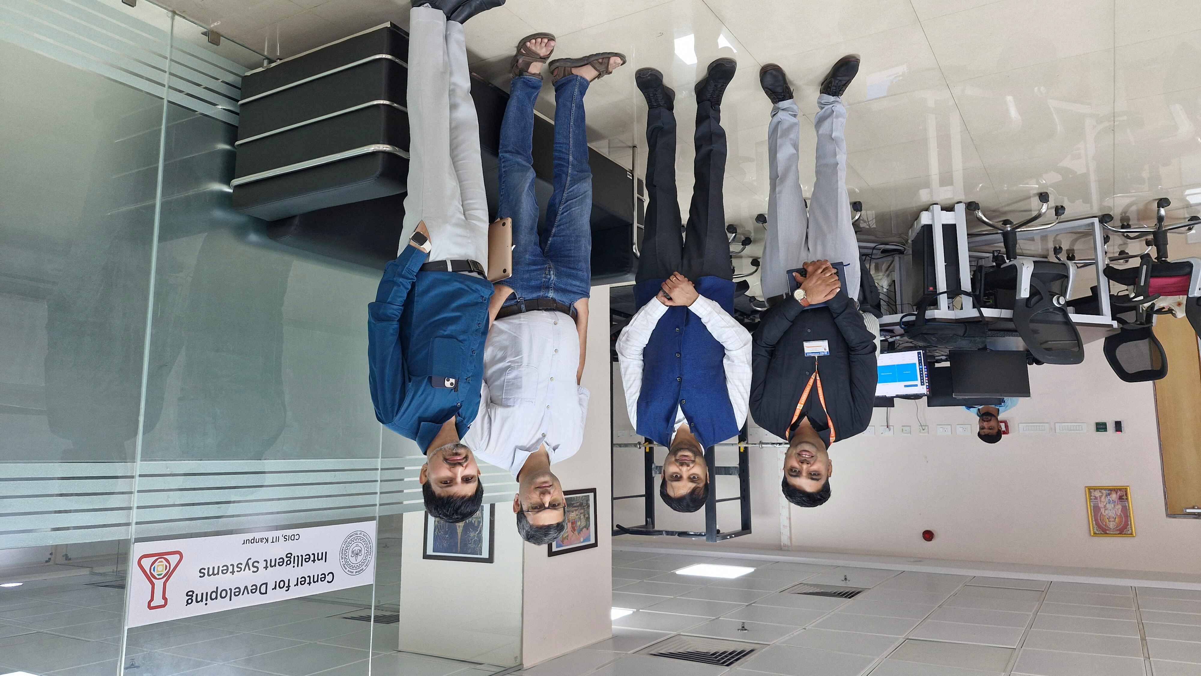Team visited Centre for Developing Intelligent Systems (CDIS) at IIT Kanpur 1