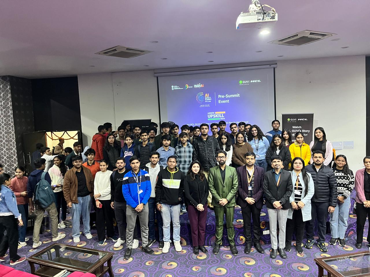 CoE-AI organized Mission Upskill India: The Pre-Summit Series 1