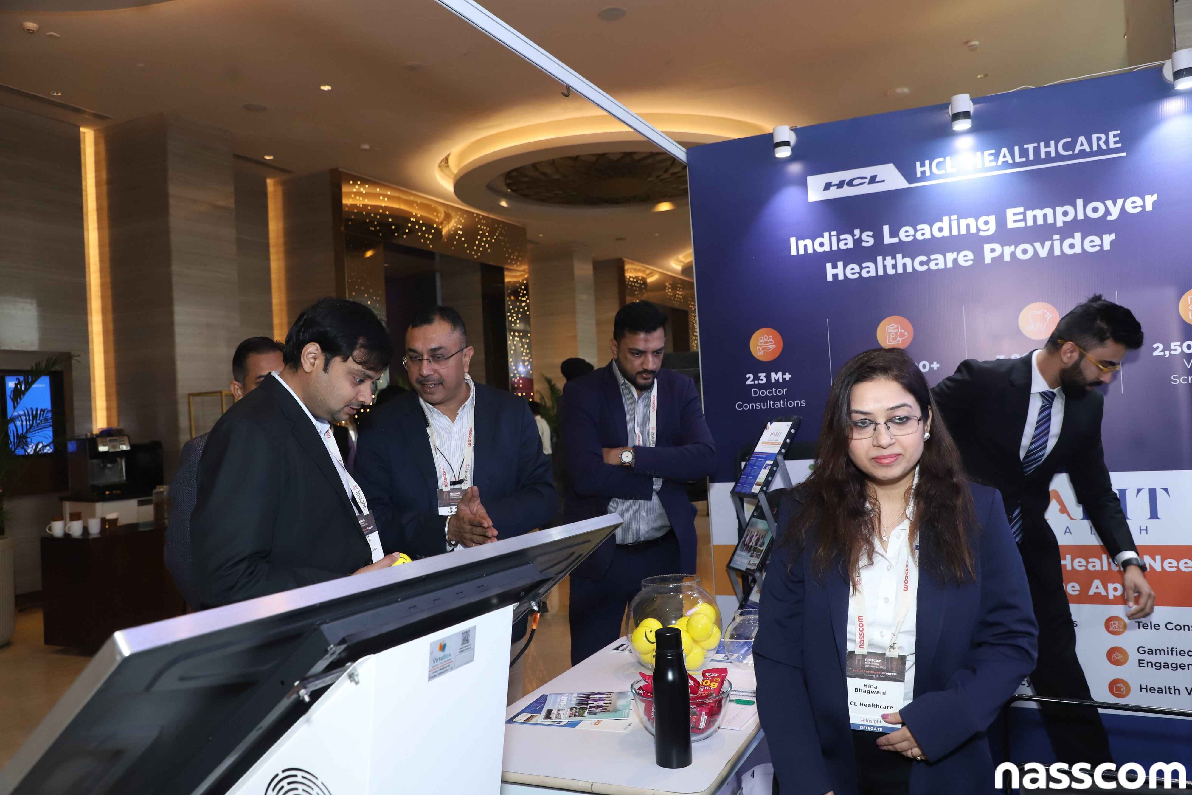 Team attended Nasscom Technology Confluence (NTC) 2025, themed on  1