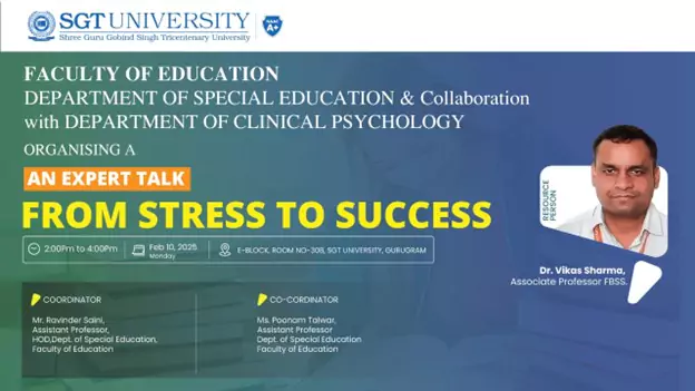 From Stress to Success 1