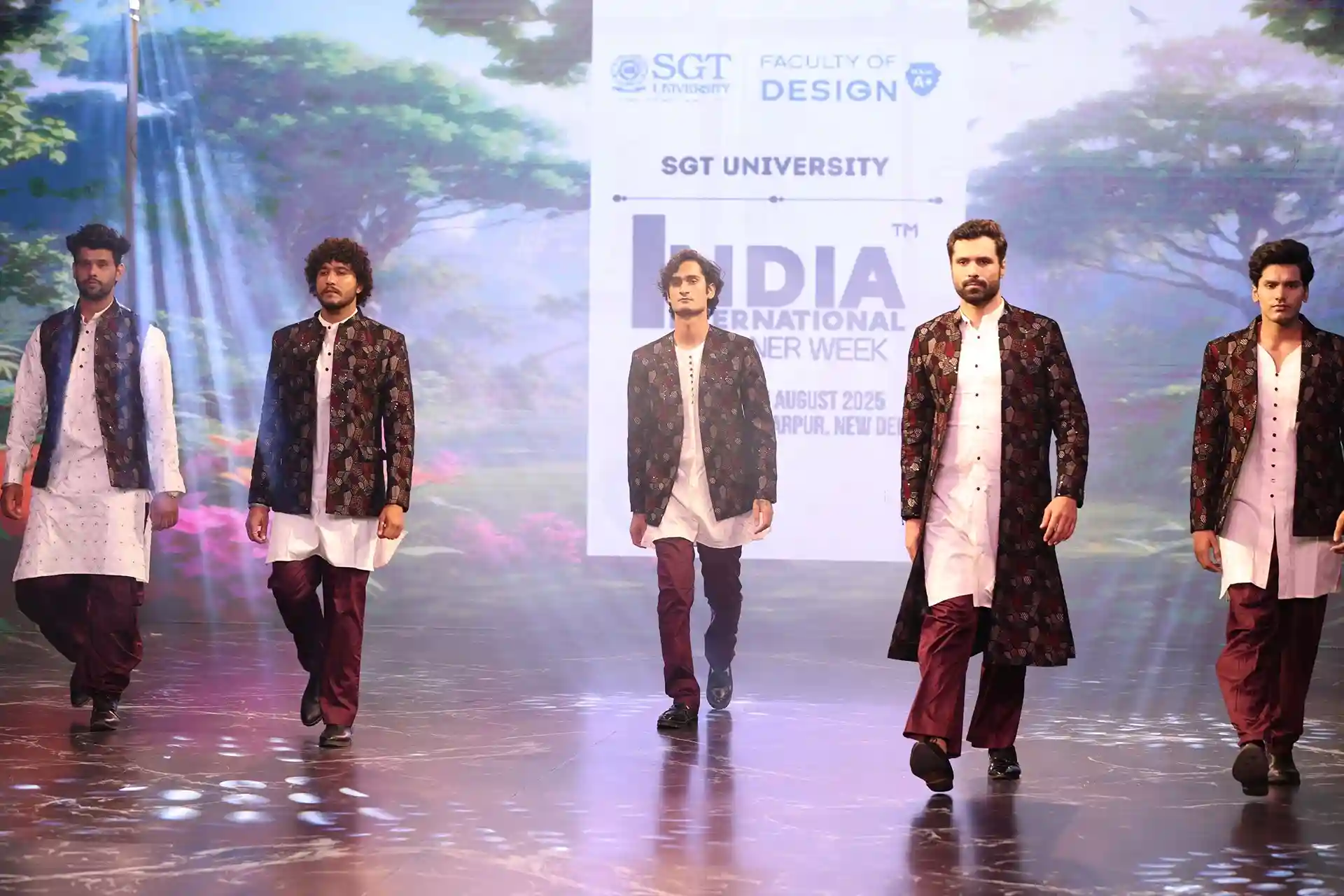 B.Design Students Shine at India International Designer Week (IIDW) 1
