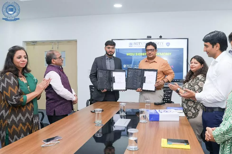 MOU Signing with Wall Art Pvt Ltd (Industry Collaboration) 1