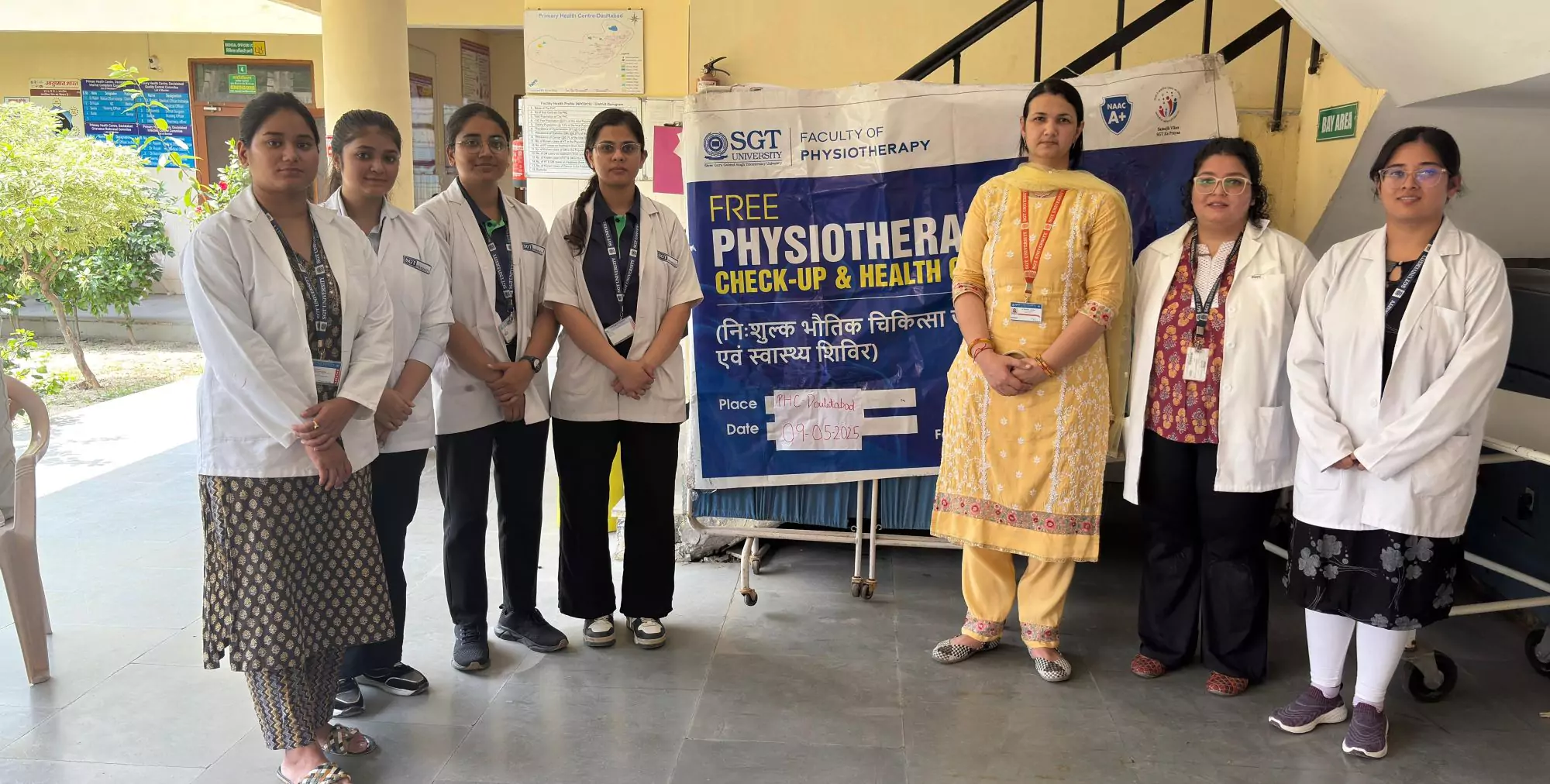 Health Camp on Posture and Ergonomics for Antenatal Women by School of Physiotherapy 1