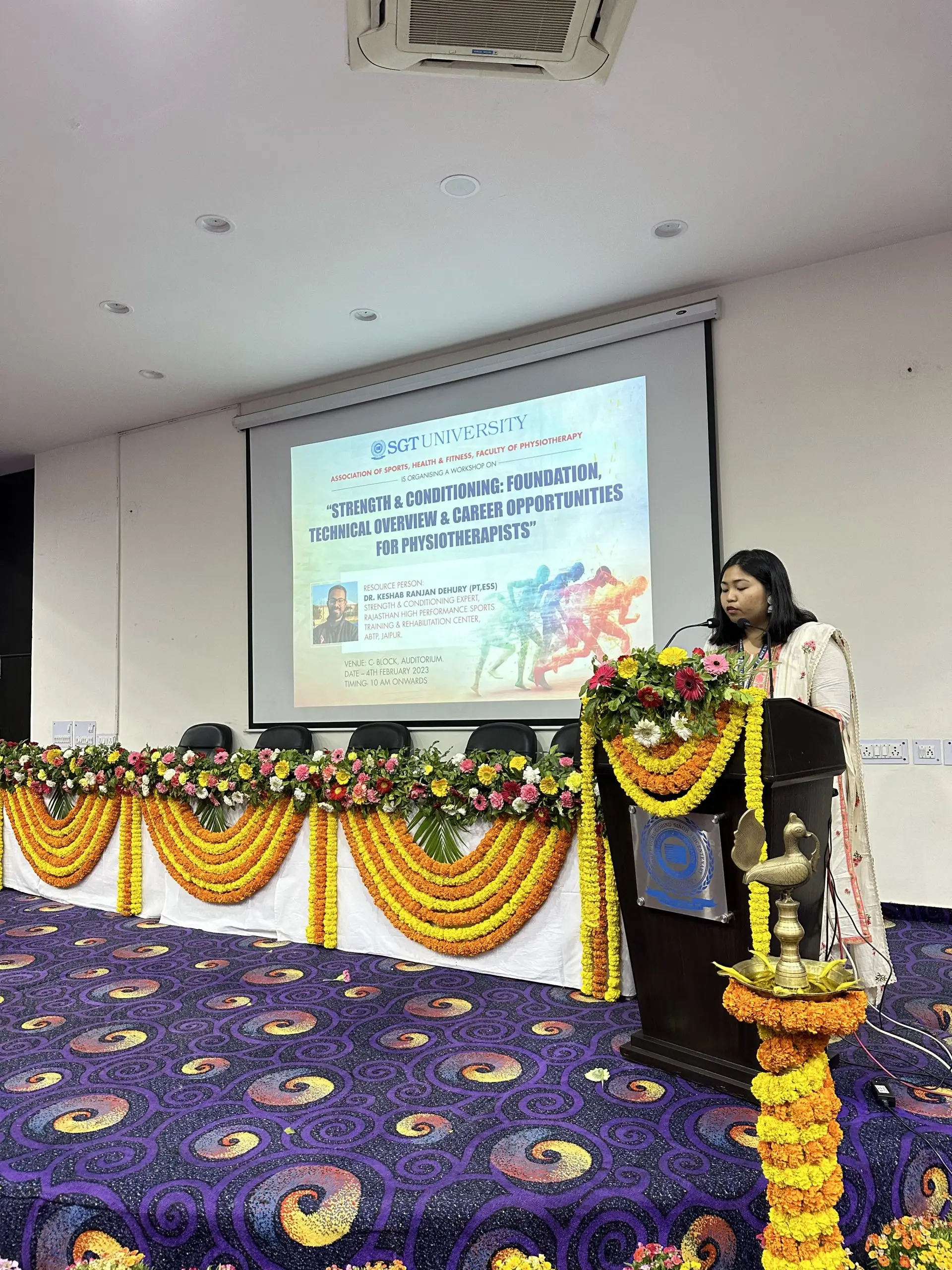 ONE DAY WORKSHOP ON STRENGTH AND CONDITIONING 1