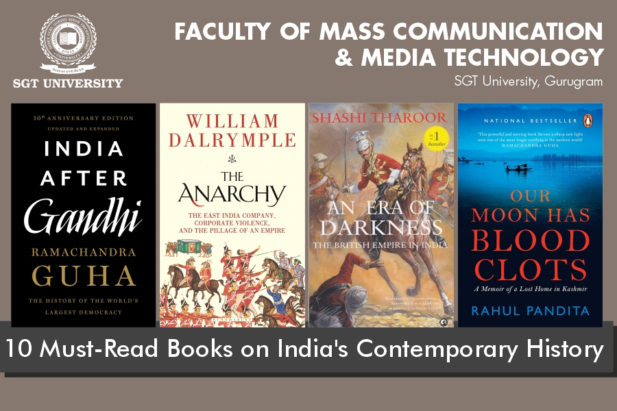 10 Must-Read Books on India’s Contemporary History | SGT University