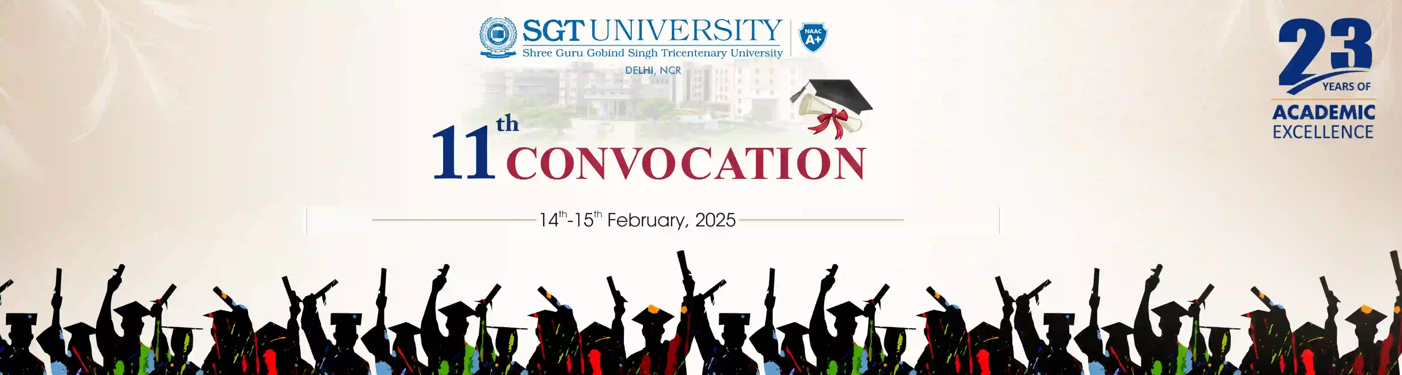 Convocation 2025: Education Minister of India Congratulates SGTU’s Young Achievers