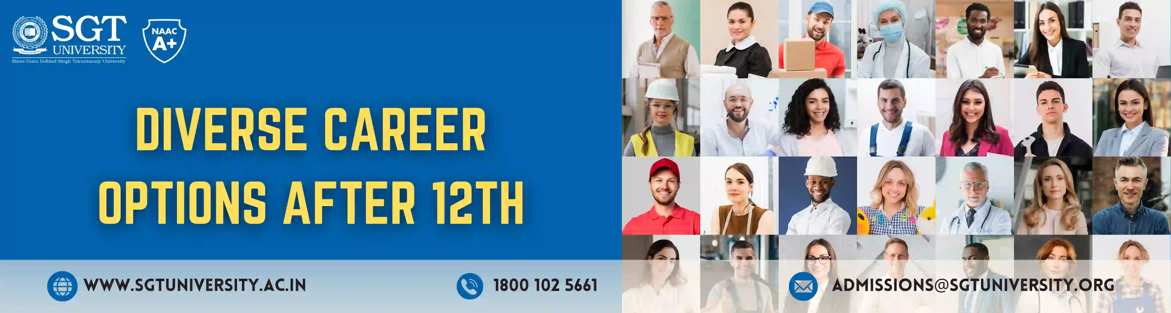 Think Different, Choose Bold — Diverse career options after 12th await you!