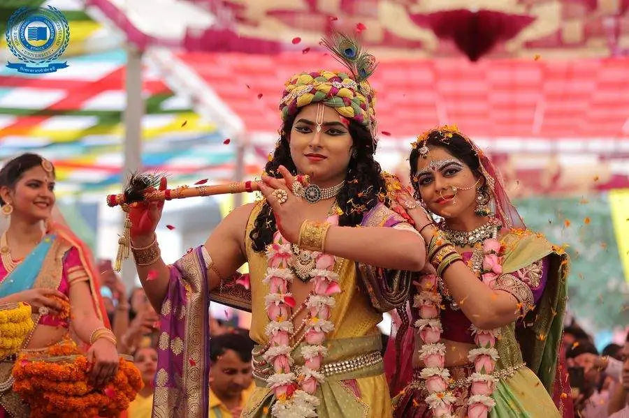 Experience the Magic of Radha Krishna Sang Phoolon Ki Holi at SGT University