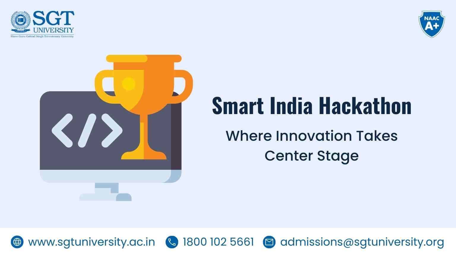 SMART INDIA HACKATHON – Where Ideas run in marathon