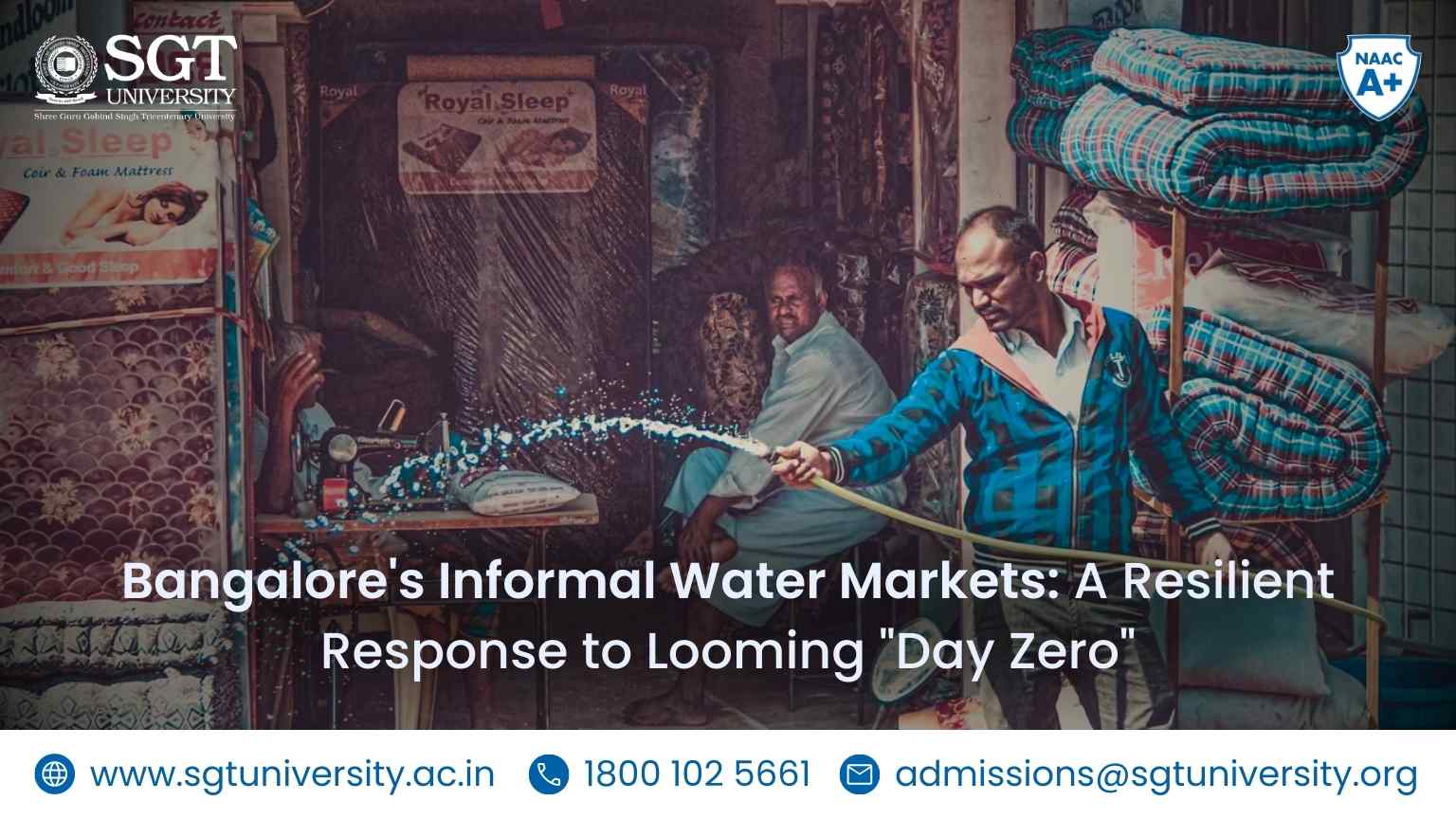 The informal water markets of Bangalore are a view of the future