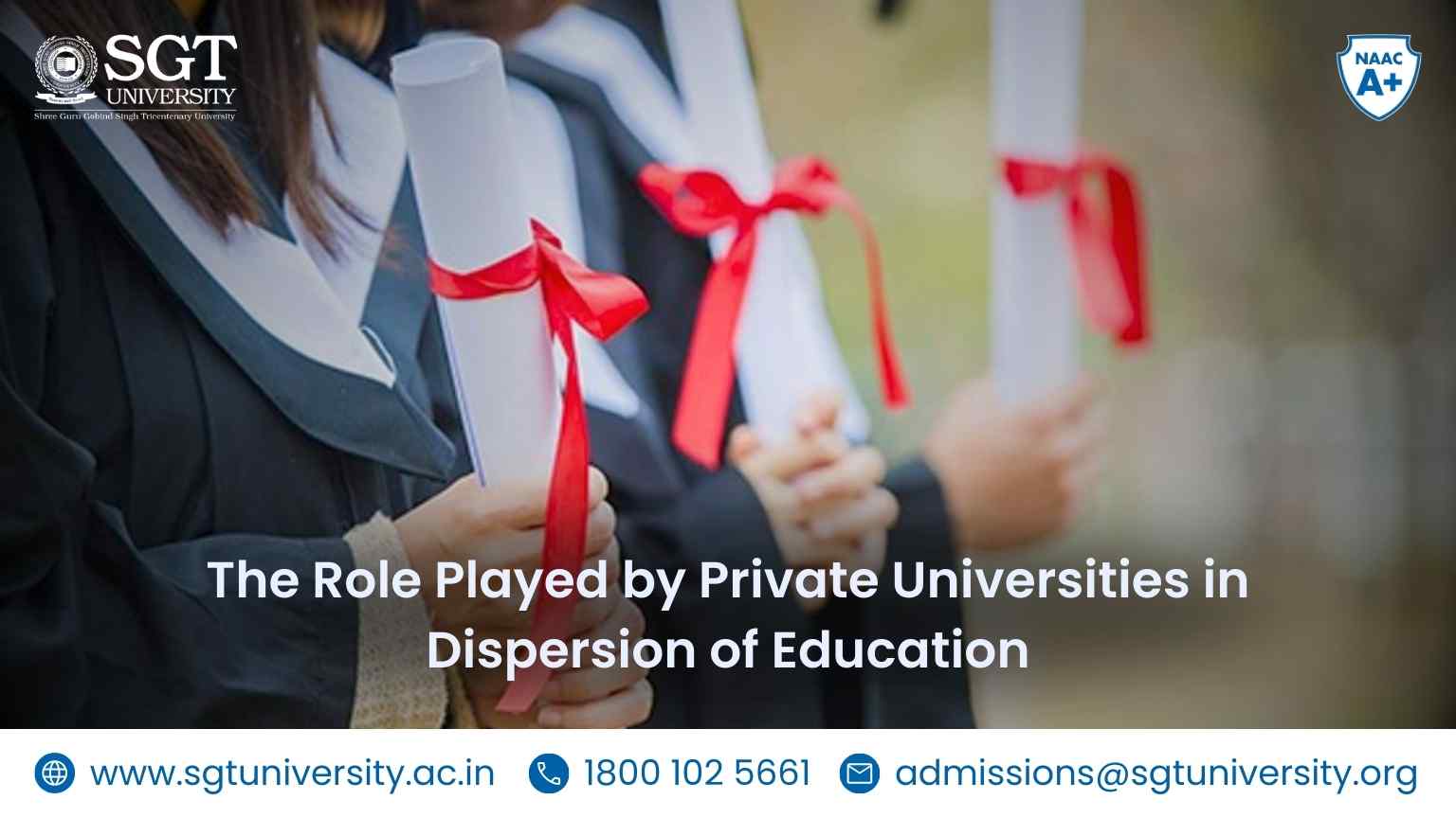 The Role Played by Private Universities in Dispersion of Education