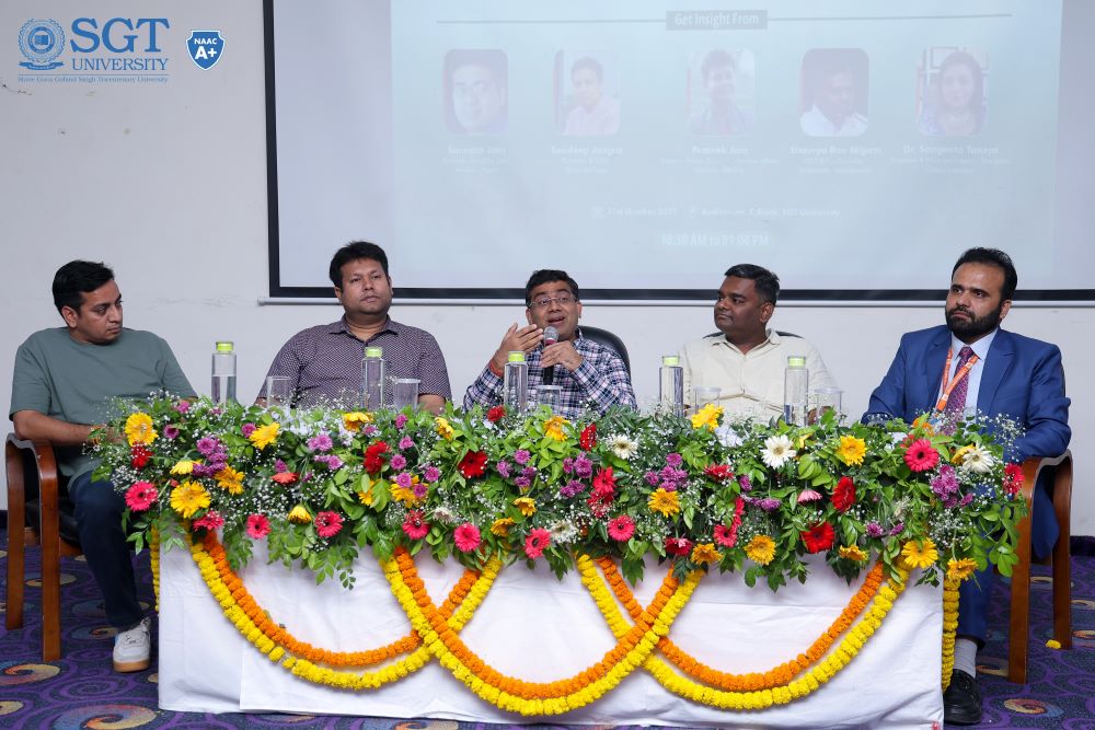 SGT University Hosts Entrepreneurship Conclave 2025: Inspiring Young Minds Towards Innovation and Leadership 1