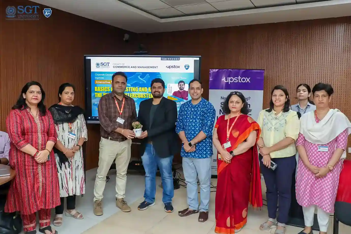 Interactive Session on “Basics of Investing and Riding the Market Rollercoaster” 1