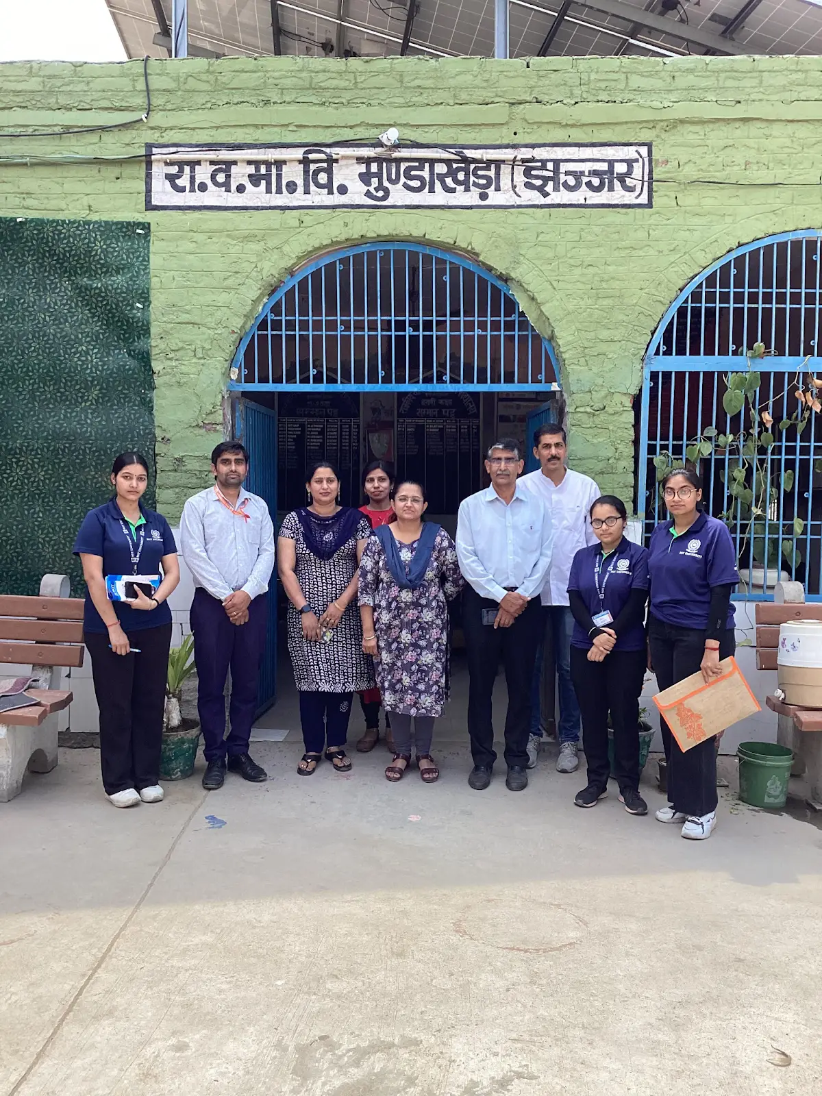 CBR report- Visit to Mundakhera Village 1