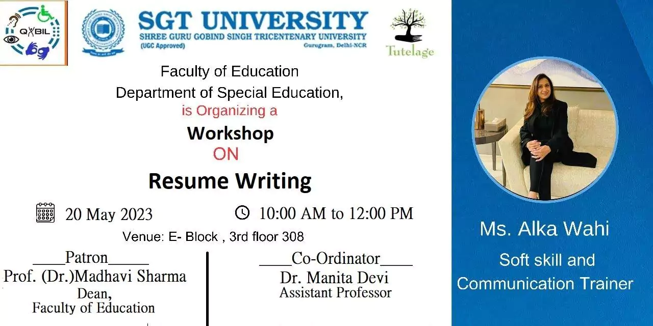 Report on “Resume Writing” 1