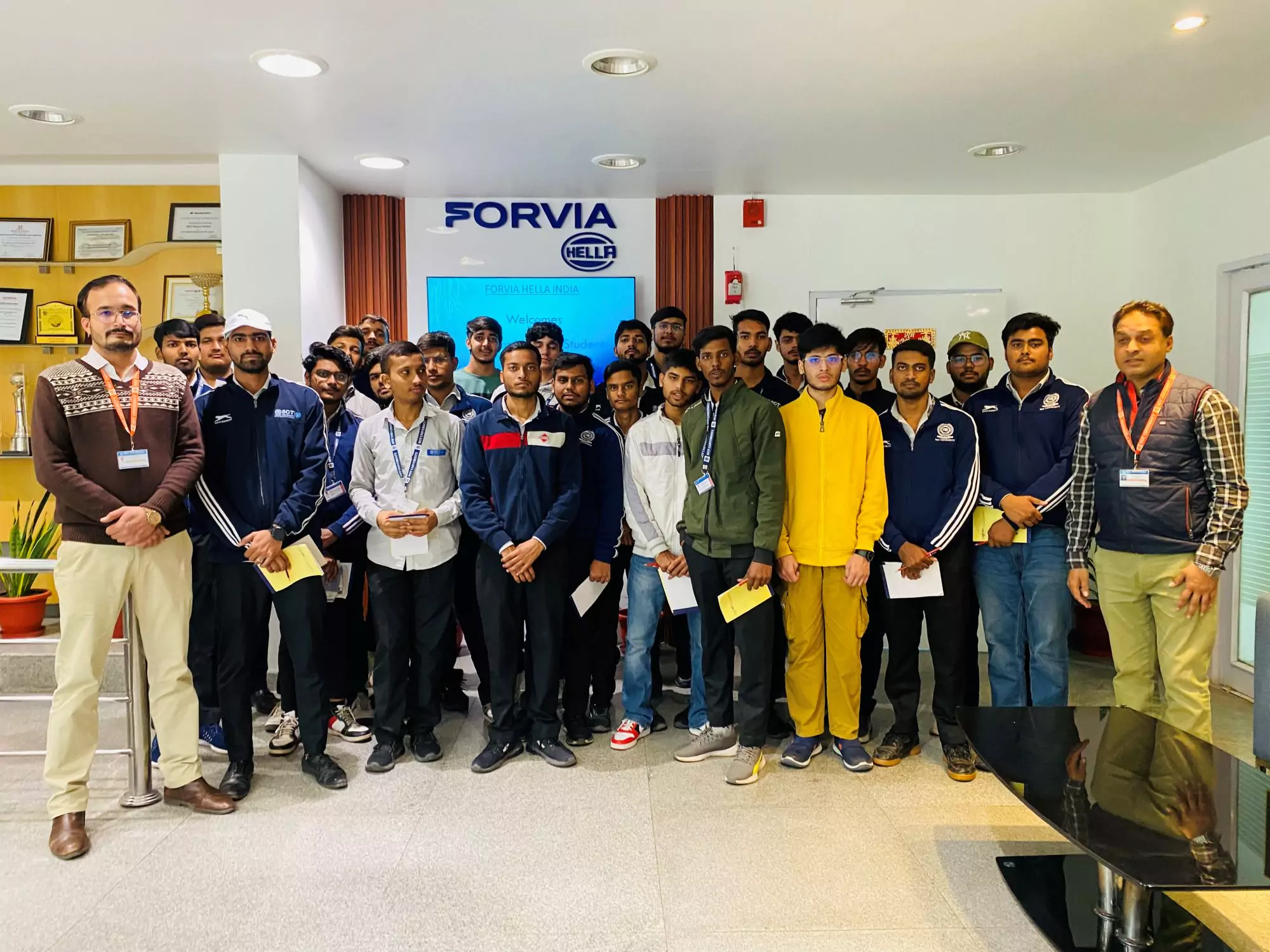Industrial Visit to Forvia Hella Dhankot Plant 1