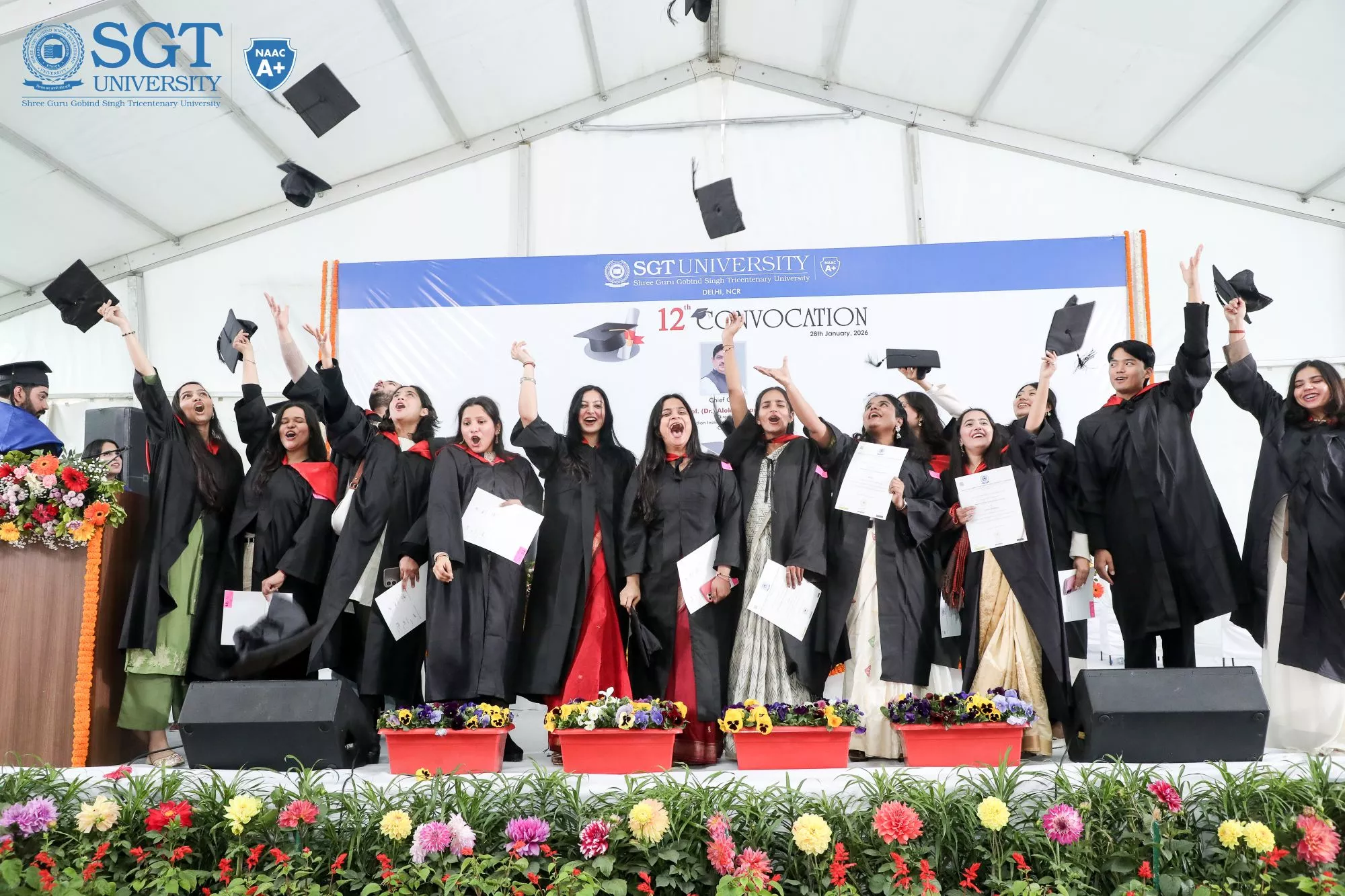 SGT University hosts 12th convocation, celebrating academic excellence and future-ready education 1