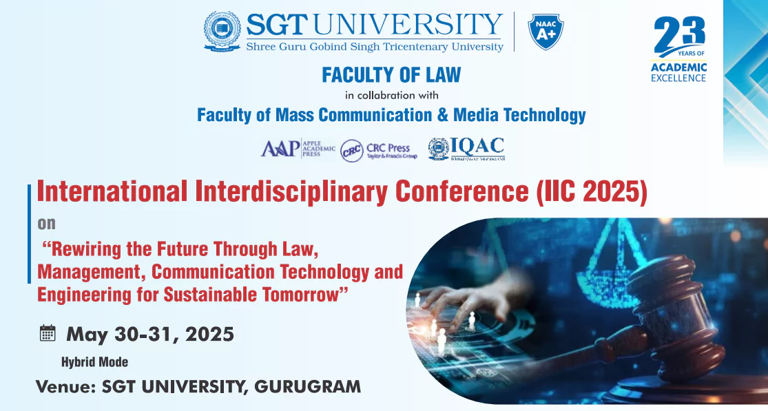 International Interdisciplinary Conference (IIC 2025) 1