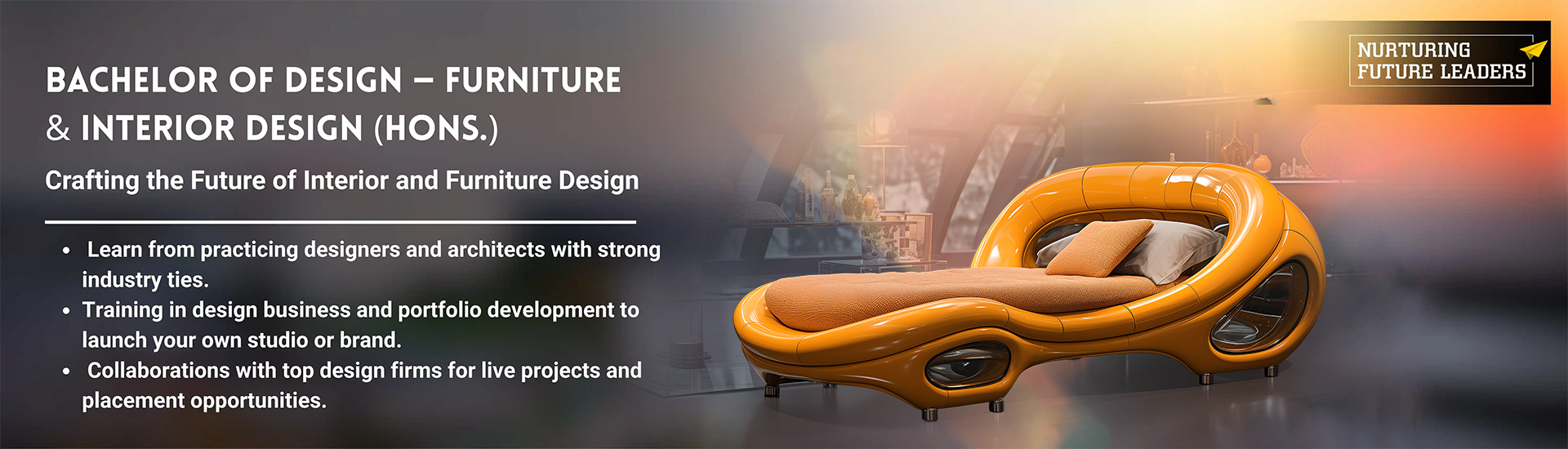 Bachelor of Design - Furniture and Interior Design (Hons. With Research)