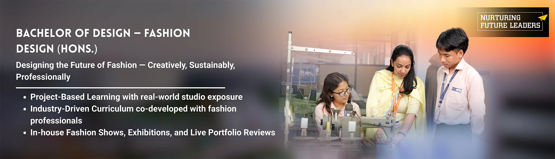 Bachelor of Design - Fashion Design (Hons. With Research)