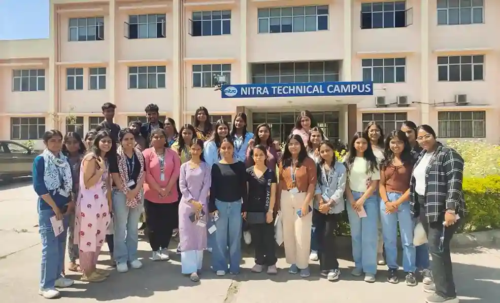 School of Design Students Visit NITRA, Ghaziabad for Industry Exposure 1