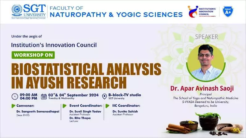 Biostatistical Analysis in AYUSH Research 1