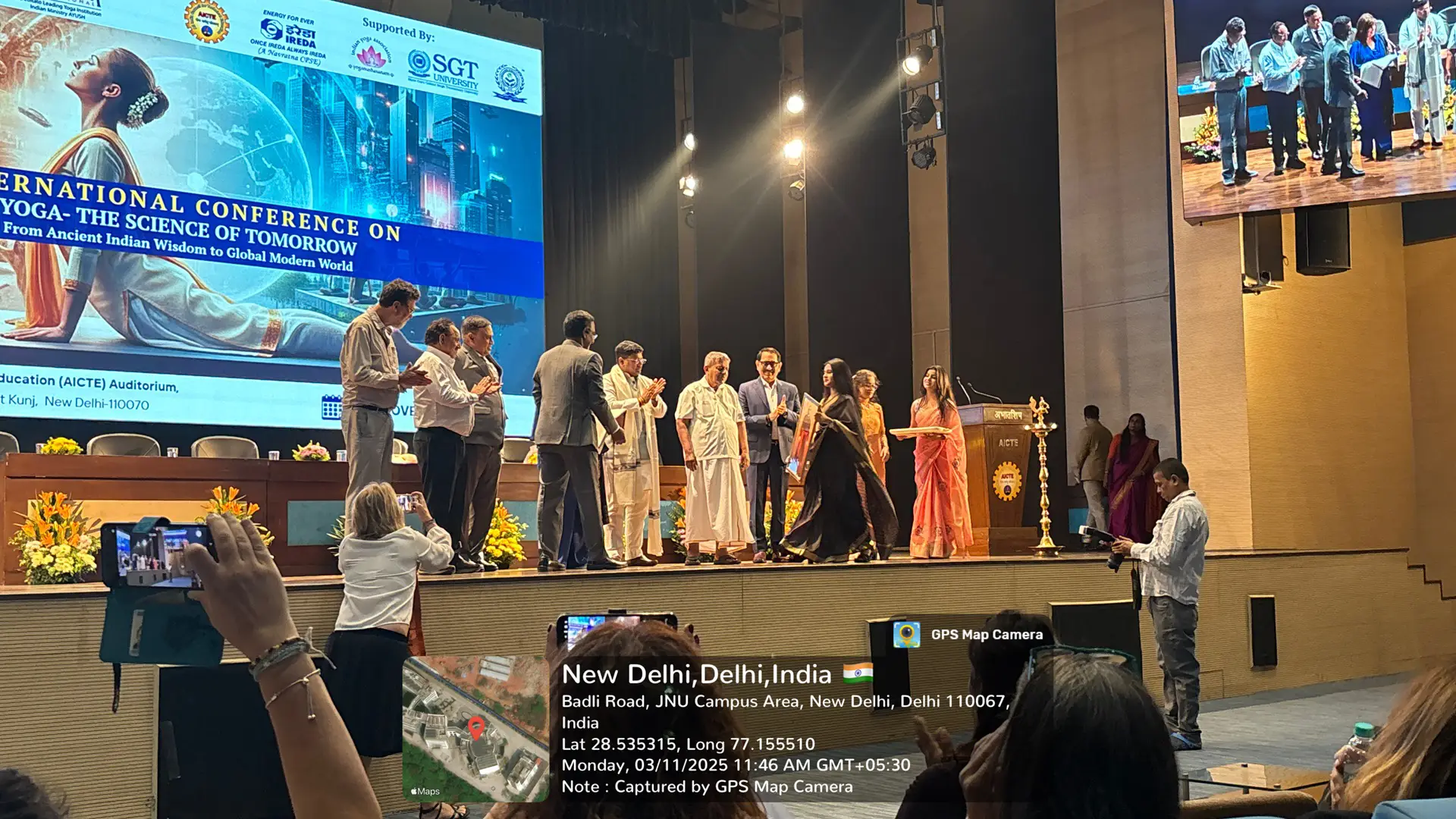 International Conference on Yoga-THE SCIENCE OF TOMORROW From Ancient Indian Wisdom to Global Modern World. 1