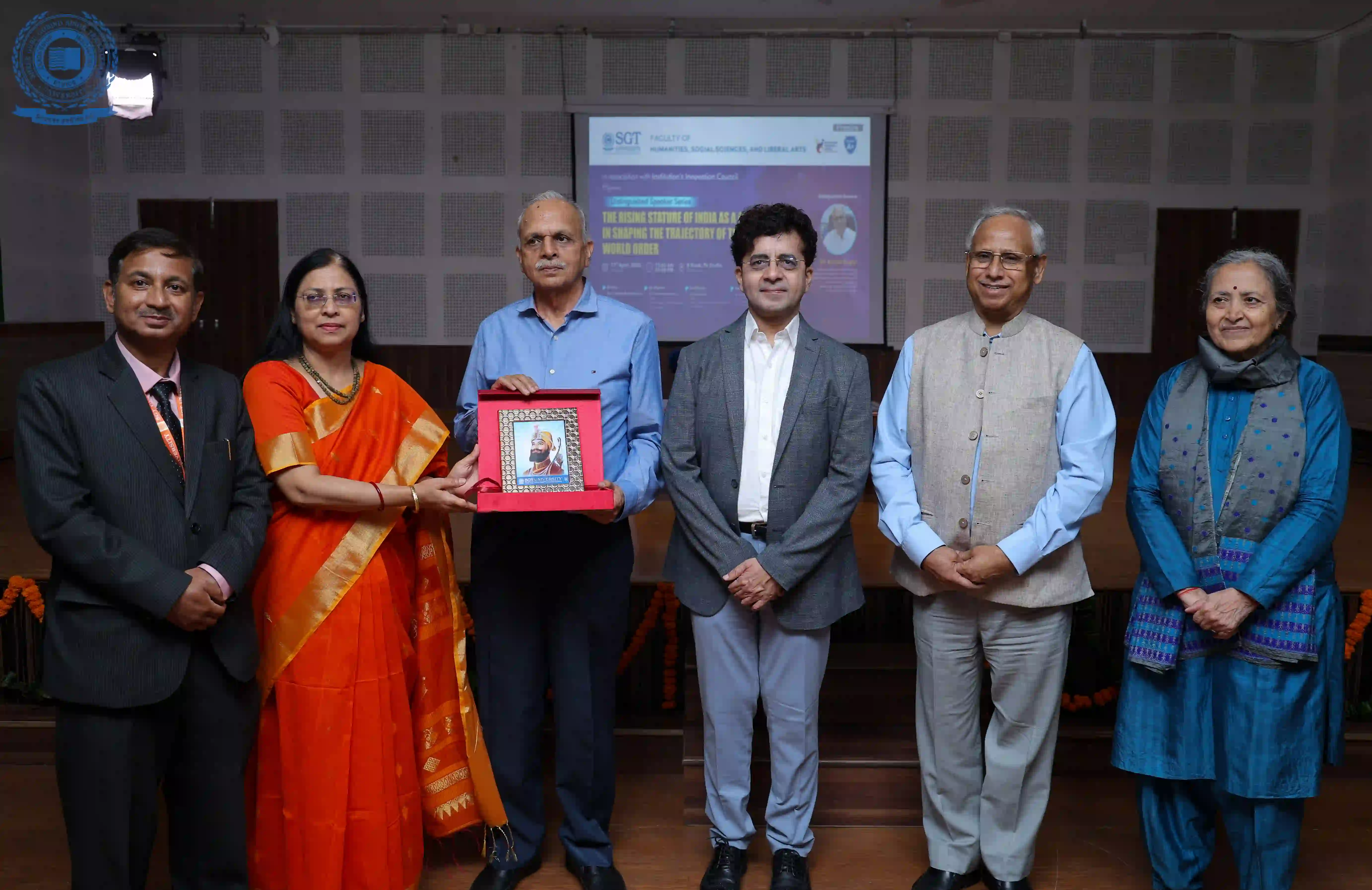 Inauguration of the Distinguished Speaker Series by the School of Humanities, Social Sciences and Liberal Arts (FHSL) at SGT University 1